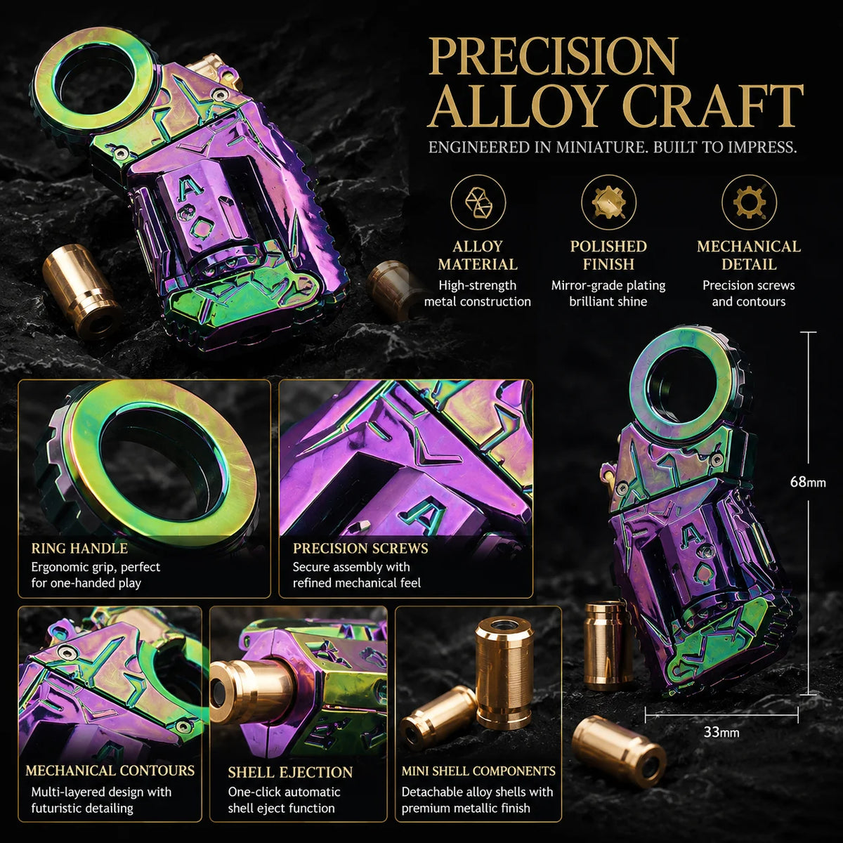 Mechanical Fidget Spinner Sensory Toy