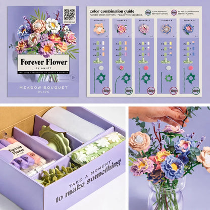 DIY Forever Flower Bouquet Kit 🌸 – Create Your Own Beautiful Blooms