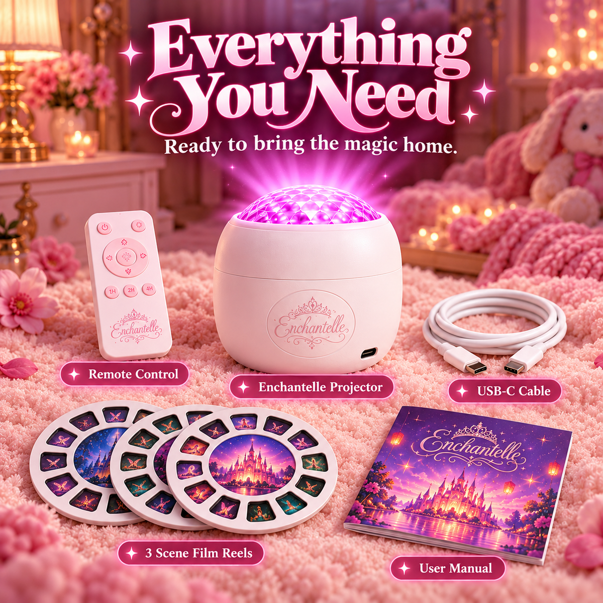 ✨ Magical Room Projector