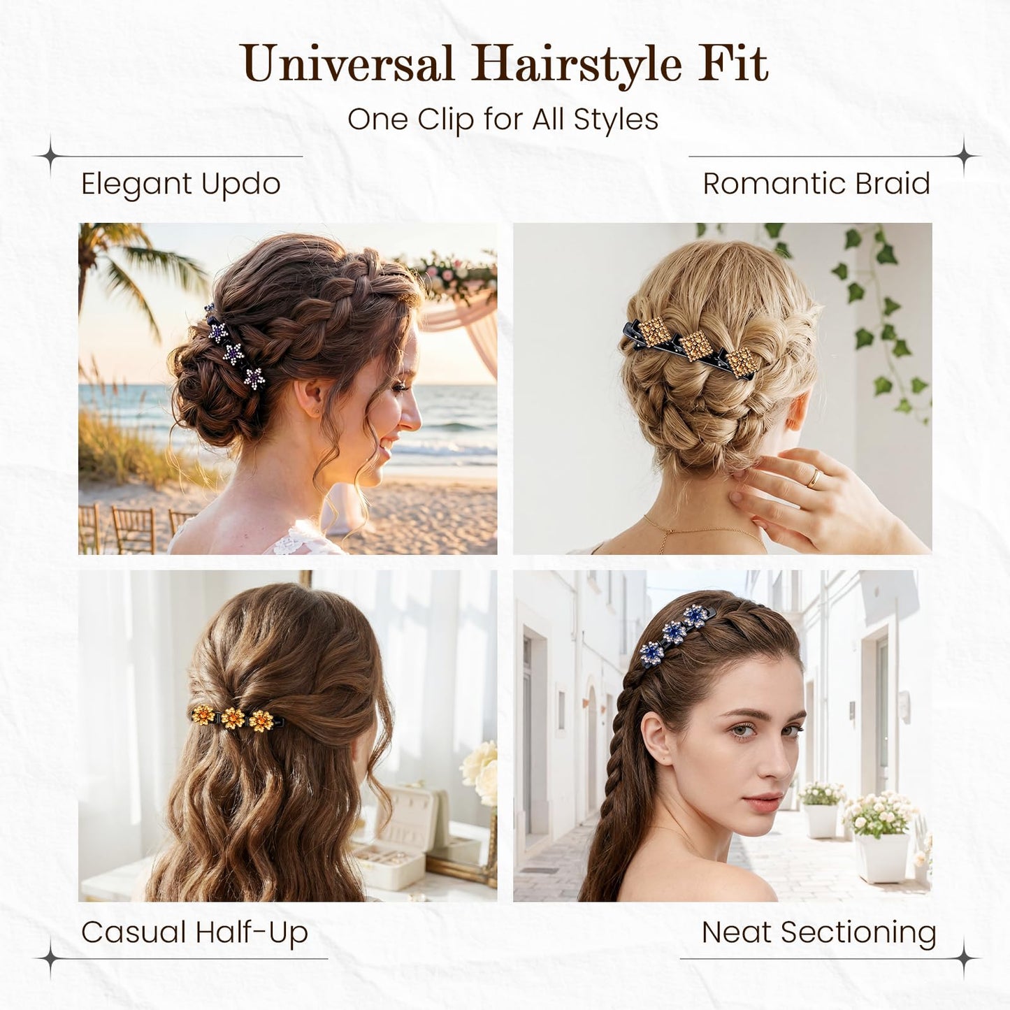 5PCS📦Turn Every Hairstyle Into a “Wait… Where’d You Get That?” Moment ✨