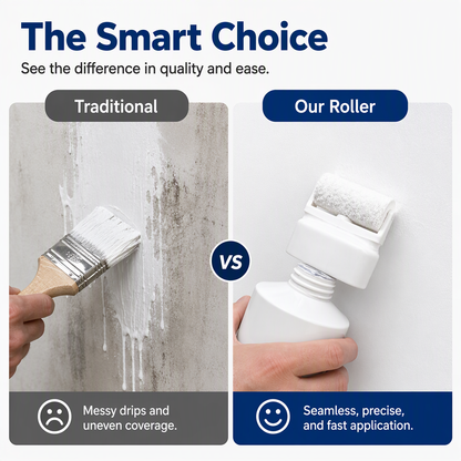 All-in-One Wall Repair Paste with Roller Brush