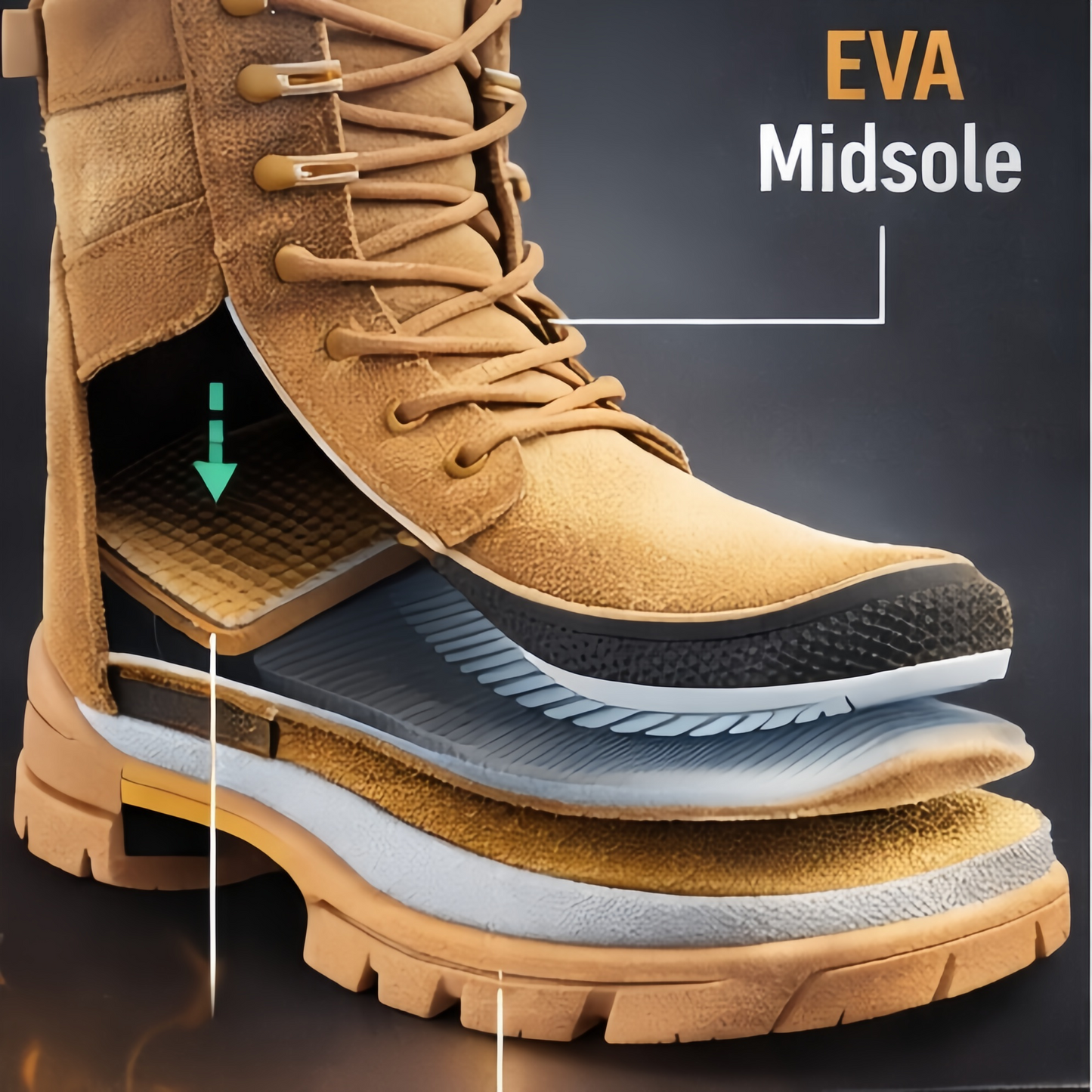 Heavy-Duty Protective Work Boots Built for Extreme Wear
