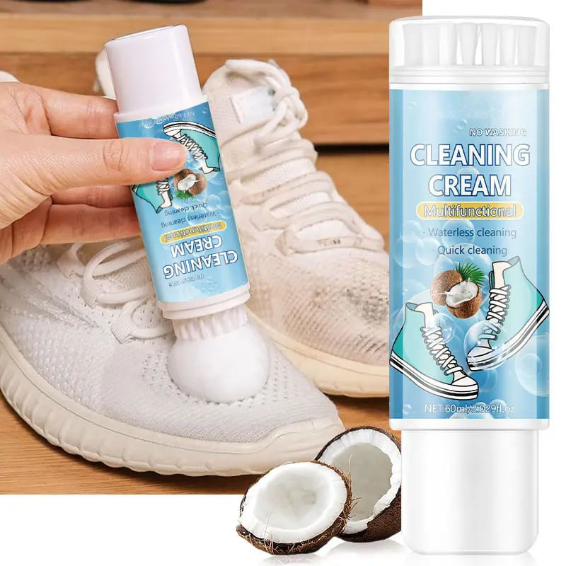 🔥Last Day Discount 49% Off🔥Waterless Foam Shoe Cleaner With Shoe Brush