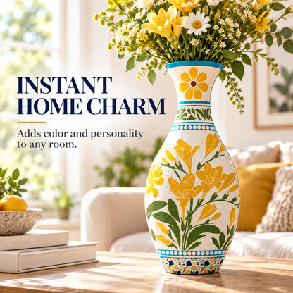 Stunning 3D puzzle vase