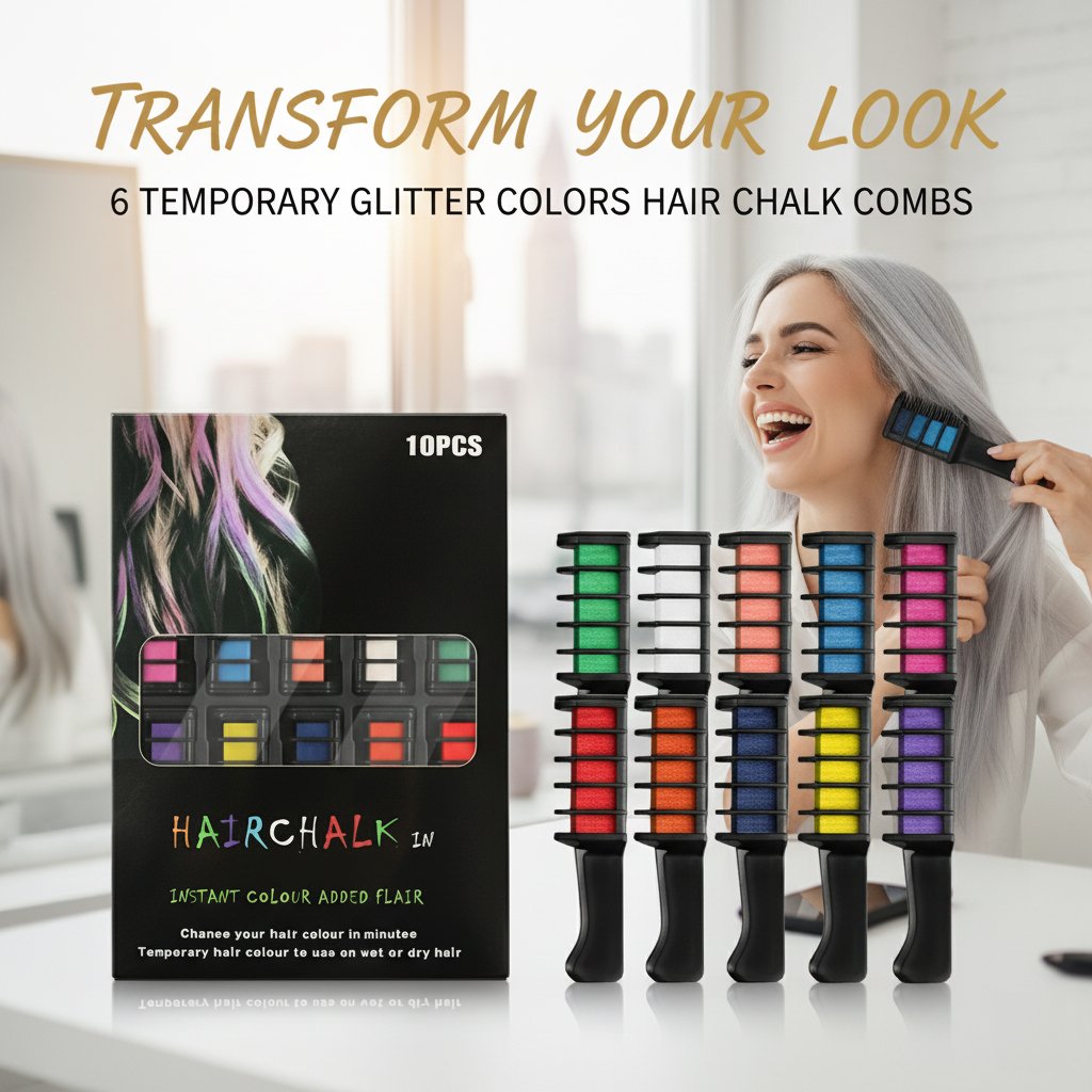 ✨Hot sale-49% OFF✨Festive Fun Hair Chalk Combs