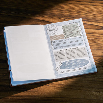 Christianartworkshop 66-Page Bible Study Guide Journal for Daily Devotions and Group Study