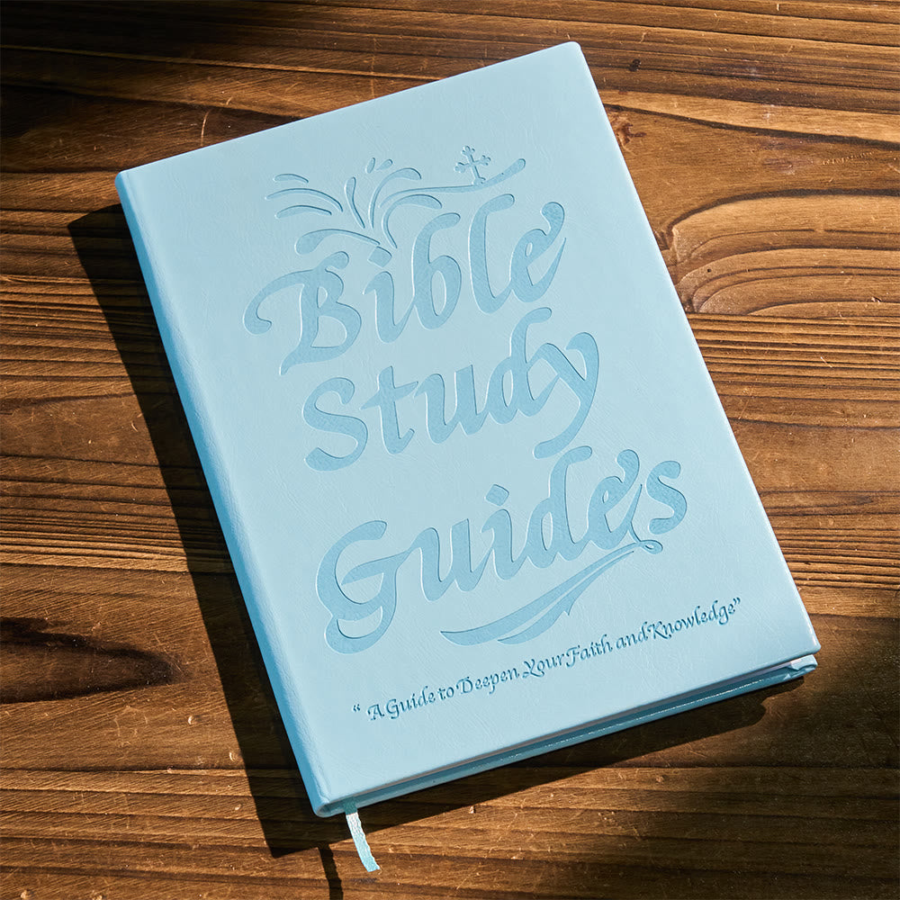 Christianartworkshop 66-Page Bible Study Guide Journal for Daily Devotions and Group Study