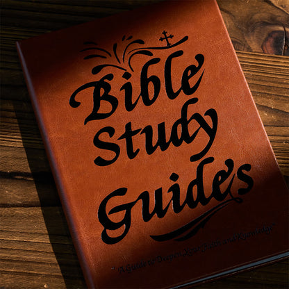 Christianartworkshop 66-Page Bible Study Guide Journal for Daily Devotions and Group Study