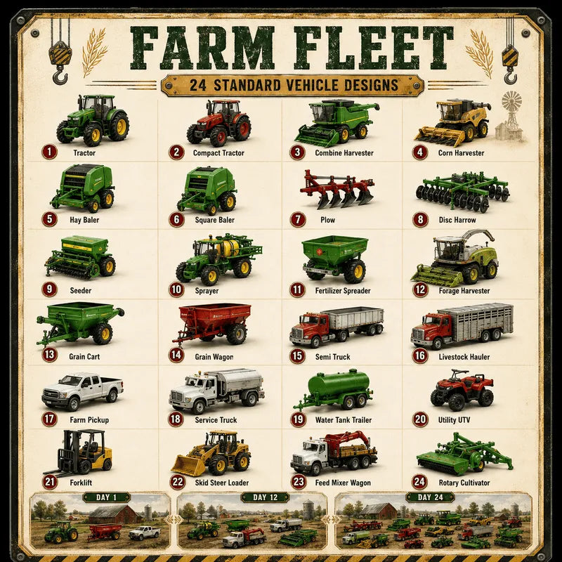 🔥 Limited-Time 50% OFF✨Trains & Rail Vehicles Advent Calendar 2026