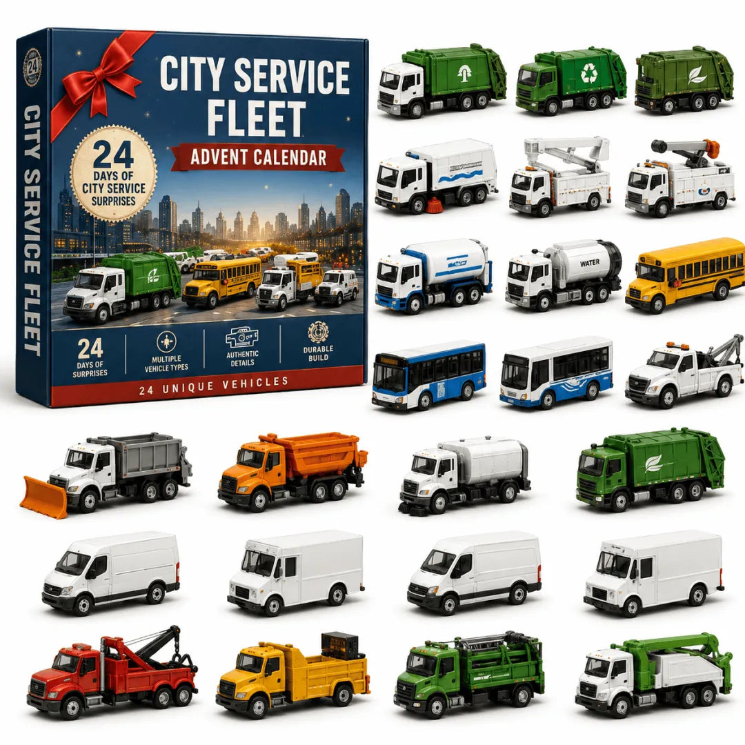 🔥 Limited-Time 50% OFF✨Trains & Rail Vehicles Advent Calendar 2026