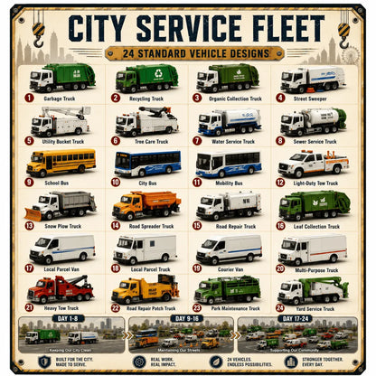 🔥 Limited-Time 50% OFF✨Trains & Rail Vehicles Advent Calendar 2026