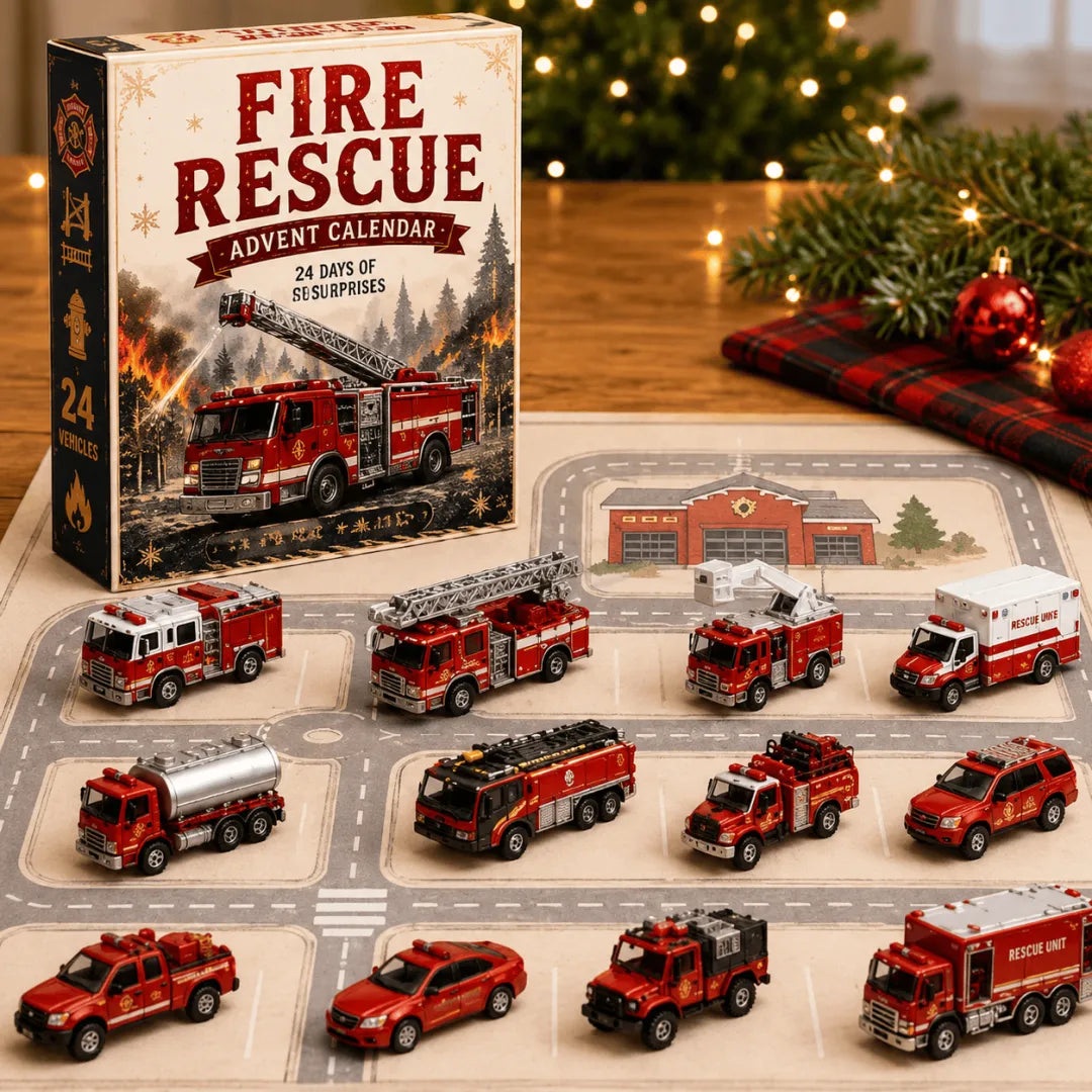 🔥 Limited-Time 50% OFF✨Trains & Rail Vehicles Advent Calendar 2026