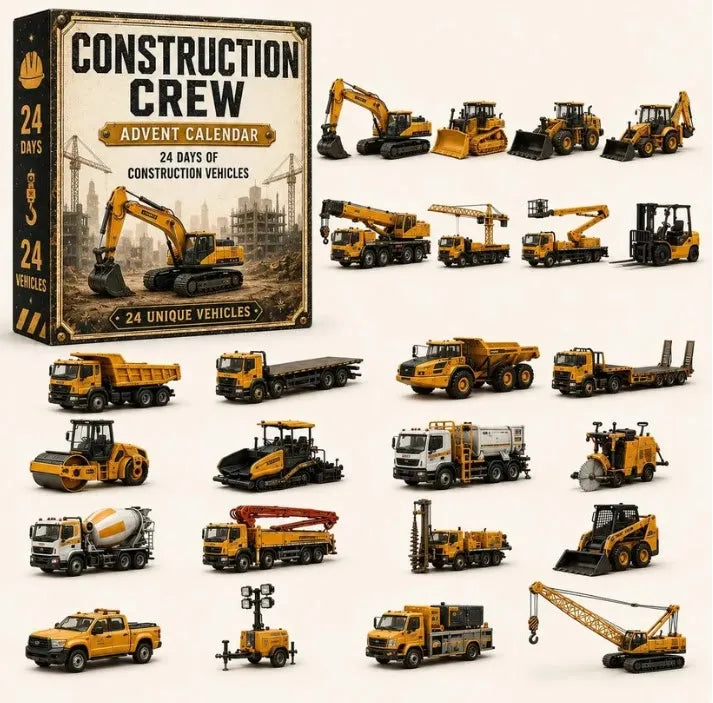 🔥 Limited-Time 50% OFF✨Trains & Rail Vehicles Advent Calendar 2026
