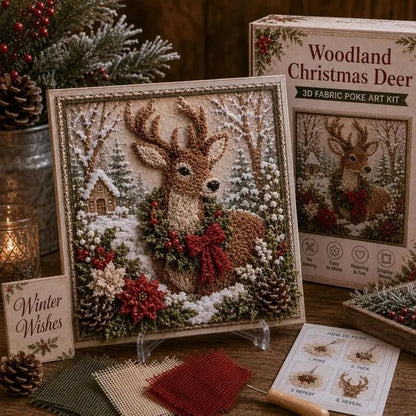 3D Snowman Christmas Art Kit