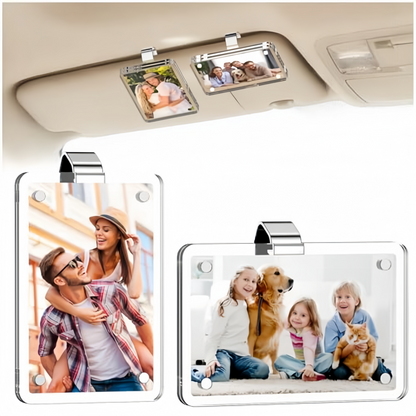 📸 Magnetic Acrylic Car Photo Holder — Make Every Drive Unforgettable