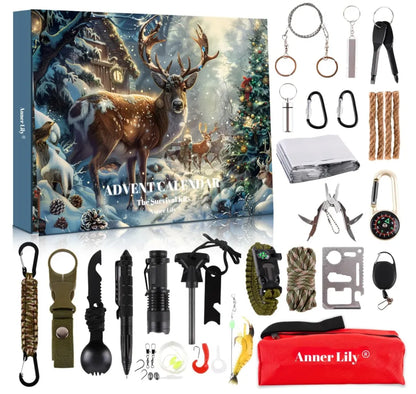 24-Day Outdoor Survival Advent Calendar