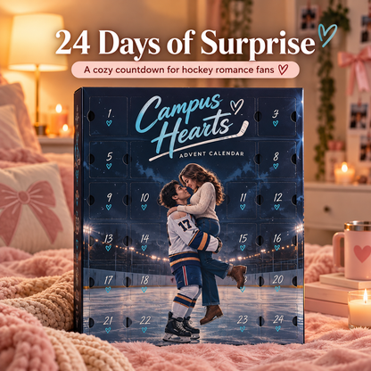💗 50% OFF Campus Hearts Advent Calendar – 24 Days of Hockey Romance Surprises 🏒