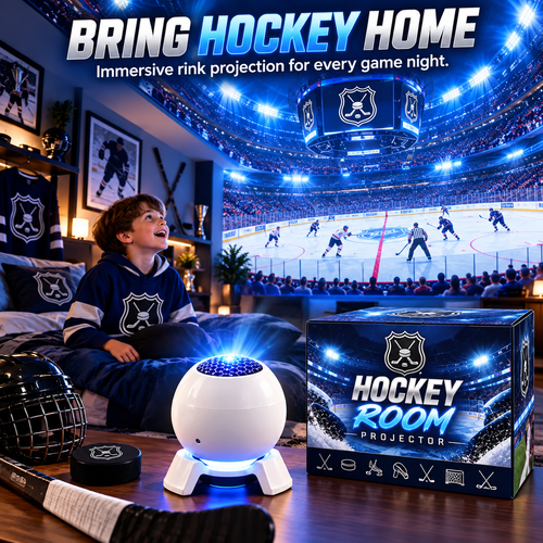 Hockey Stadium Room Projector – Bring the Rink Home ⭐
