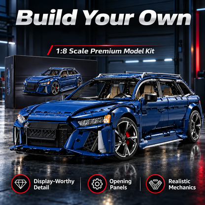 🚘 Sport Wagon Collector Model – Opening Doors & Hood
