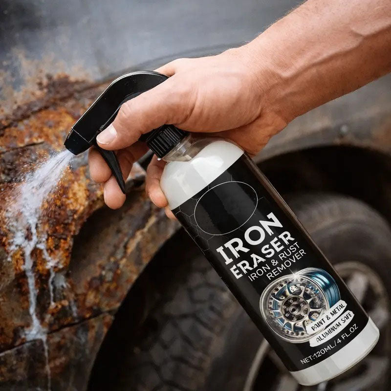 ⚡ Professional Auto Rust Remover Spray – Instant Rust Dissolver & Metal Stain Cleaner 🚗✨