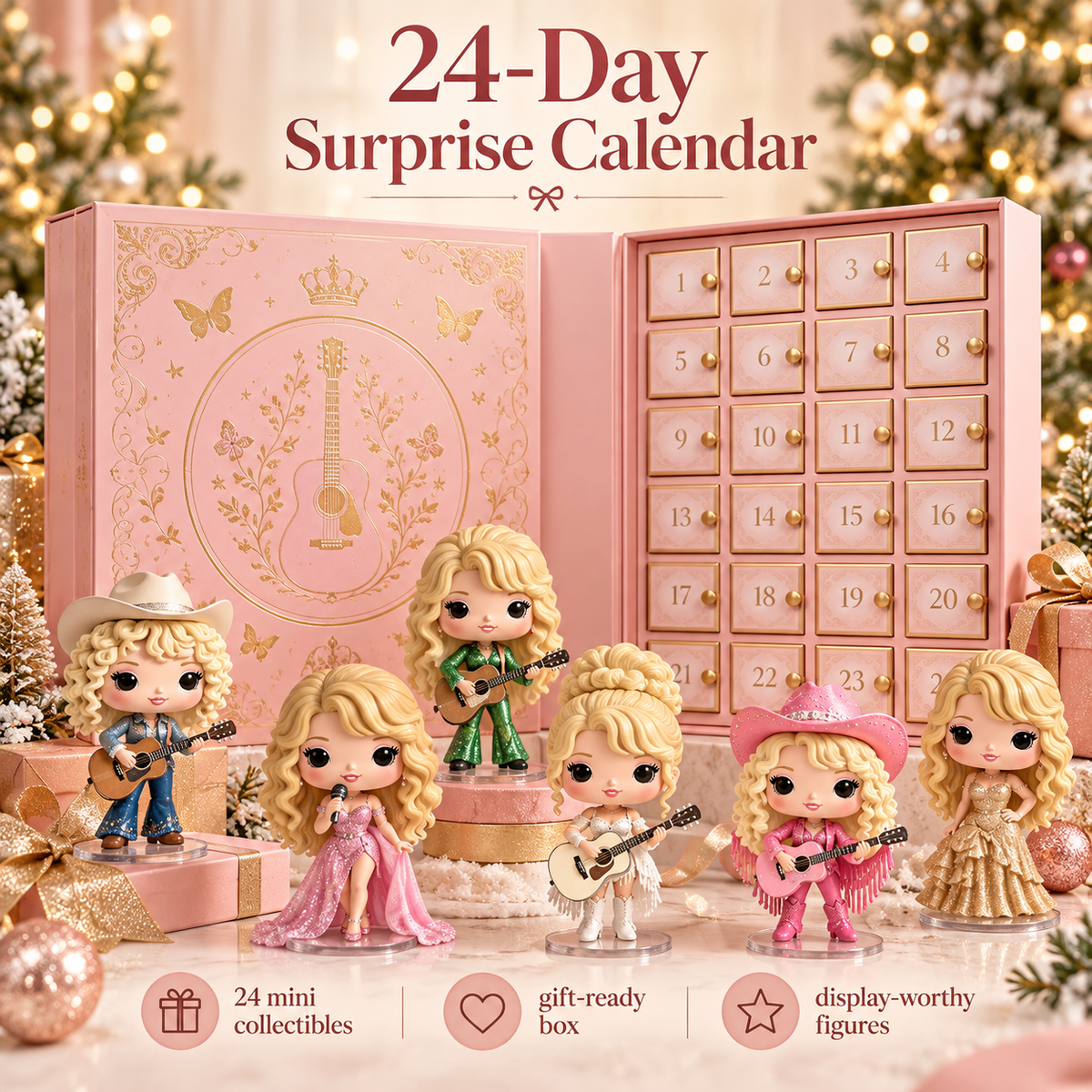 Dolly Parton: A Christmas Countdown Calendar Honoring the Queen of Country Music