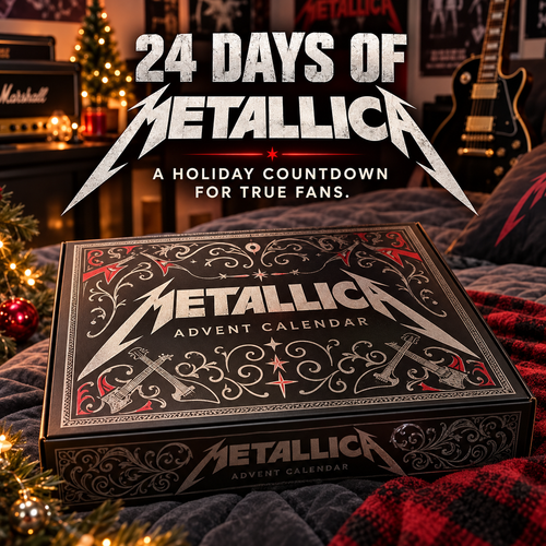 🤘 Metallica Advent Calendar – 24-Day Rock Christmas Countdown