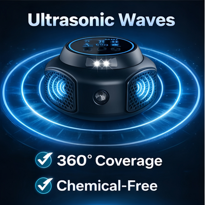 🛡️ Ultra-Silent Ultrasonic Pest Repellent – Humane, Plug-and-Play Protection🛡️
