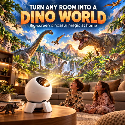 🦖 Dinosaur Scene Projector for Kids – Immersive Room Adventure