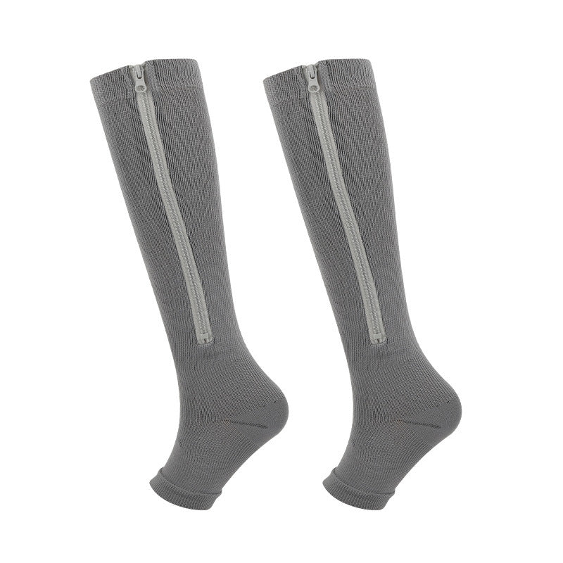 😂 Limited Time: 20% OFF –🏃‍♂️ Sports Zipper Socks – Comfort, Support & Easy On/Off