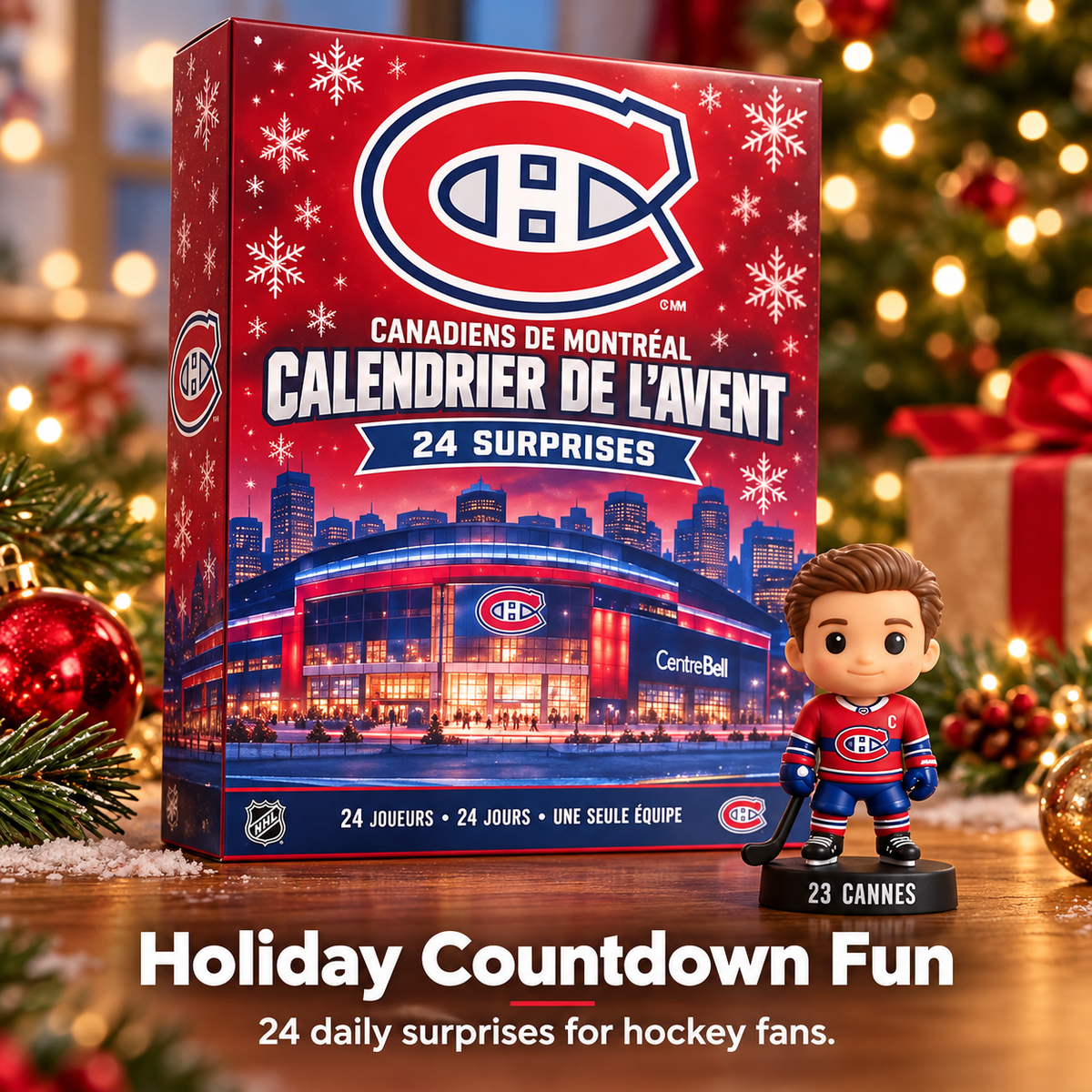 Montreal Canadiens 2026 Christmas Advent Calendar
