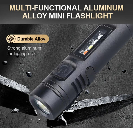 🔥Christmas  Discount 49% Off 🏆💥Multi-Functional Aluminum Alloy Mini Flashlight