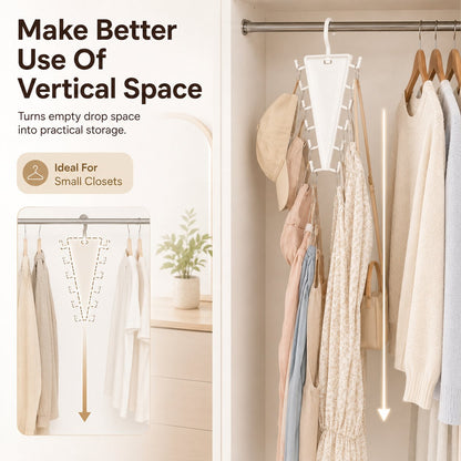 Multi-Layer Closet Hanger Organizer