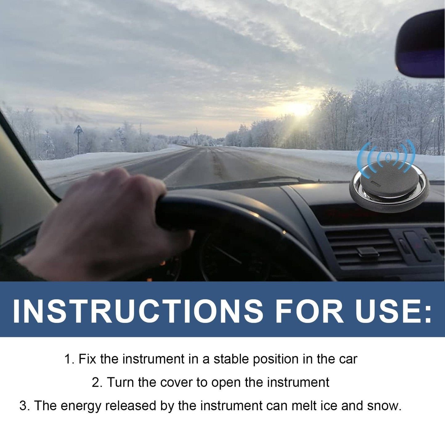🔥FLASH SALE: 71% OFF❄️🚗Car De-Icing Snow-Melting Snow Removal Instrument