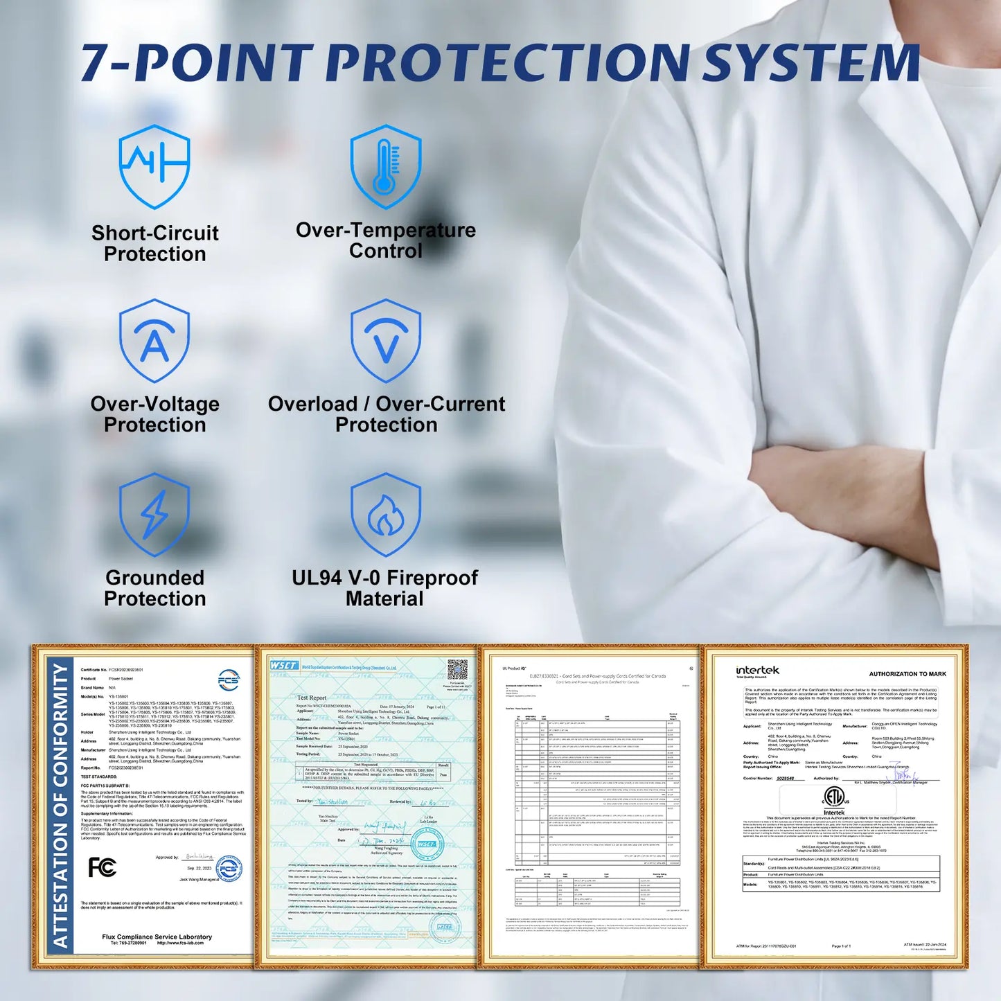 🔥【100% FIRE-SAFE】Ahlet Outlet Extender – Prevents Fire Hazards