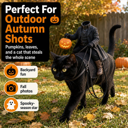 Headless Horseman Cat Costume