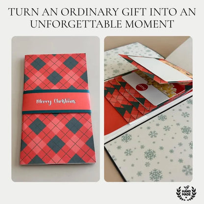 🎁Last Day 50% OFF  - 2026 New 🎅💳 Waterfall Christmas Gift Card Booklet