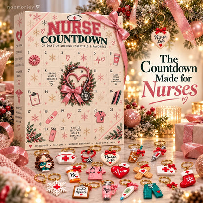 🎁 Nurse Advent - 24 Days of Surprises! One Door A Day, Different Design for Every Day