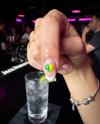 💅 Discreet Drink Safety Test Stickers – Portable Nail Sticker Design for Nights Out & Social Events
