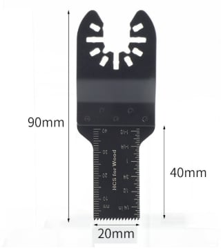 🔥Last Day 49% OFF- ⚡152Metal Wood Oscillating Tool Blade