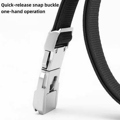 Men's Adjustable Ratchet Belt with Automatic Metal Buckle 🌟
