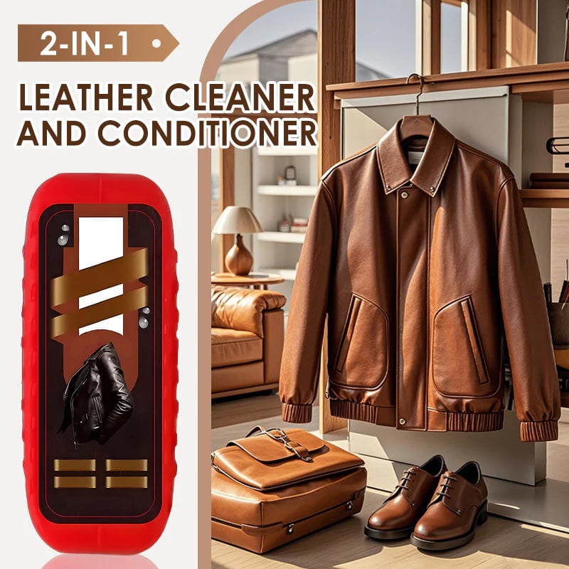 🔥HOT SALE 49% OFF✨2-in-1 Leather Cleaner and Conditioner👜👞