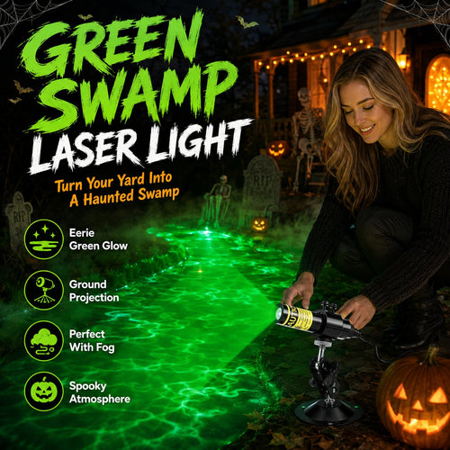 Green Swamp Laser Light