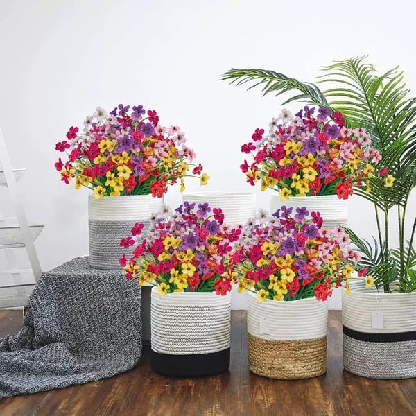 💐🌺UV Resistant Fade-Free Colourful Artificial Flower