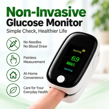 🔥Non-Invasive Fingerstick Blood Glucose Meter
