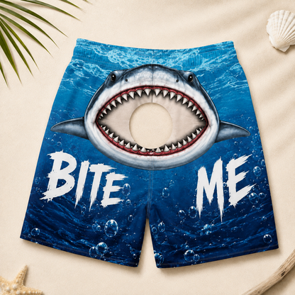 Shark Bite “Bite Me” Swim Trunks
