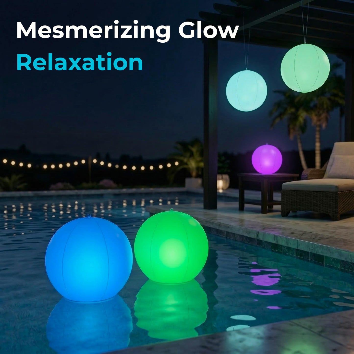 ✨ Turn Your Pool Into a Floating Light Show