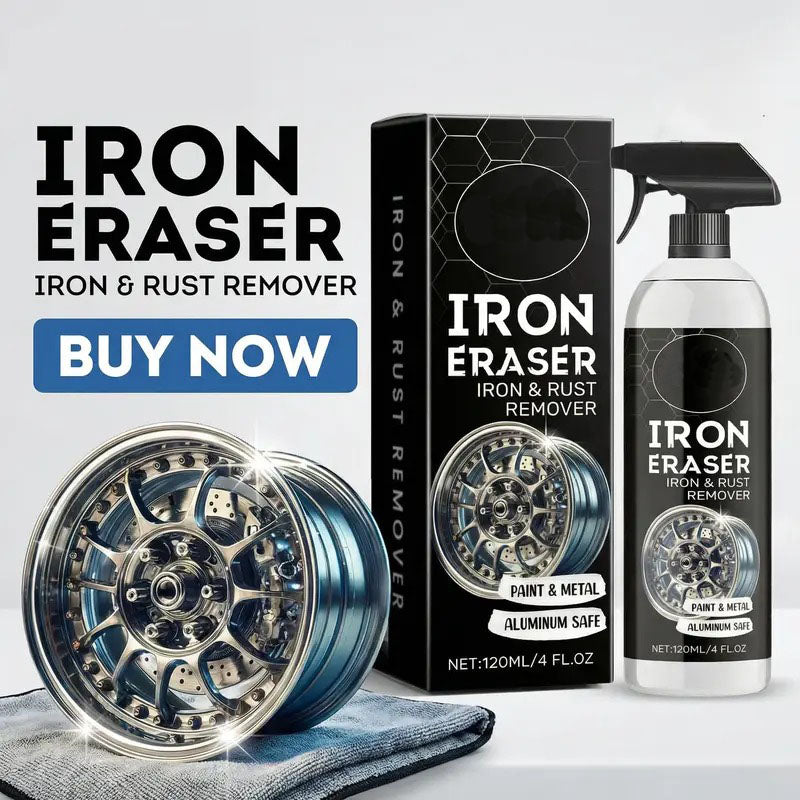 ⚡ Professional Auto Rust Remover Spray – Instant Rust Dissolver & Metal Stain Cleaner 🚗✨
