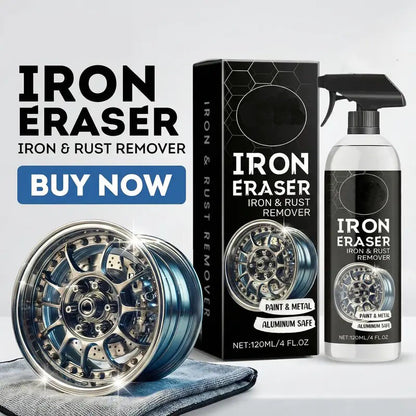 ⚡ Professional Auto Rust Remover Spray – Instant Rust Dissolver & Metal Stain Cleaner 🚗✨