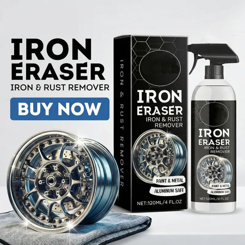 ⚡ Professional Auto Rust Remover Spray – Instant Rust Dissolver & Metal Stain Cleaner 🚗✨