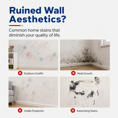 All-in-One Wall Repair Paste with Roller Brush
